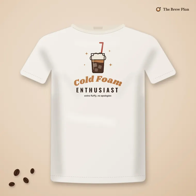 Cold Foam Enthusiast tee in natural